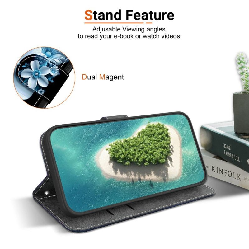 Etui Folio Xiaomi Redmi Note 15 5g CZarna Orchidea