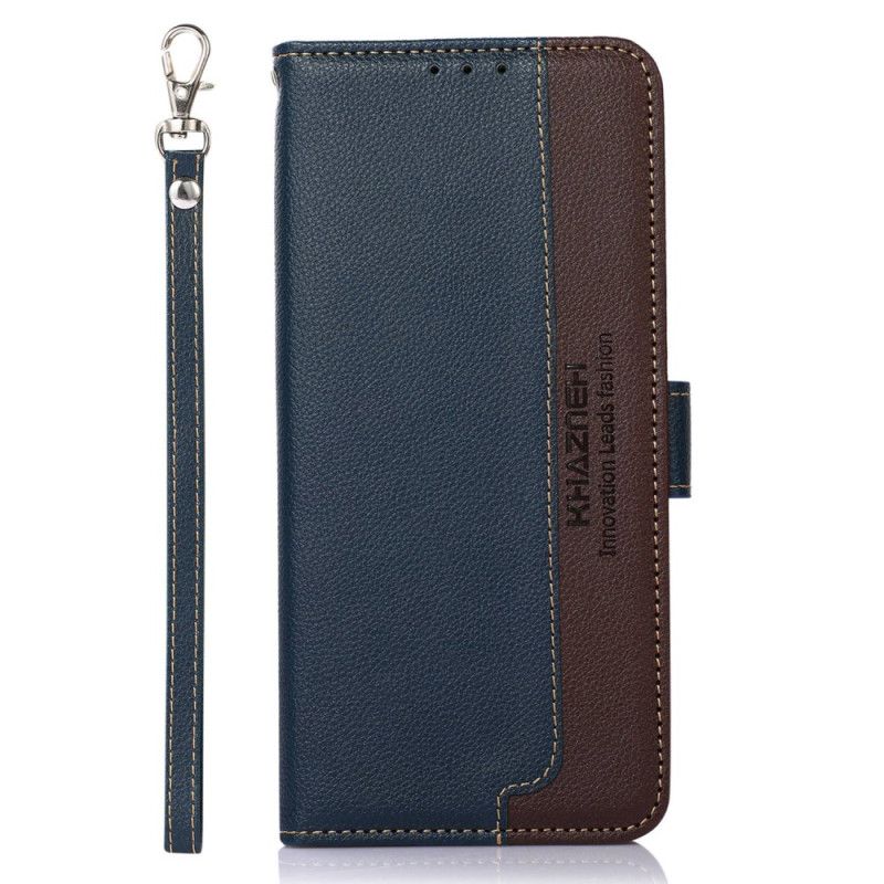 Etui Folio Xiaomi Redmi Note 15 5g Dwukolorowy Khazneh Etui Ochronne