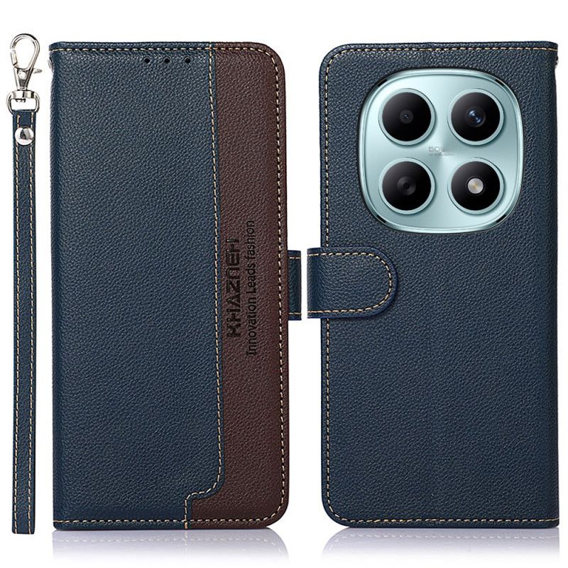 Etui Folio Xiaomi Redmi Note 15 5g Dwukolorowy Khazneh Etui Ochronne