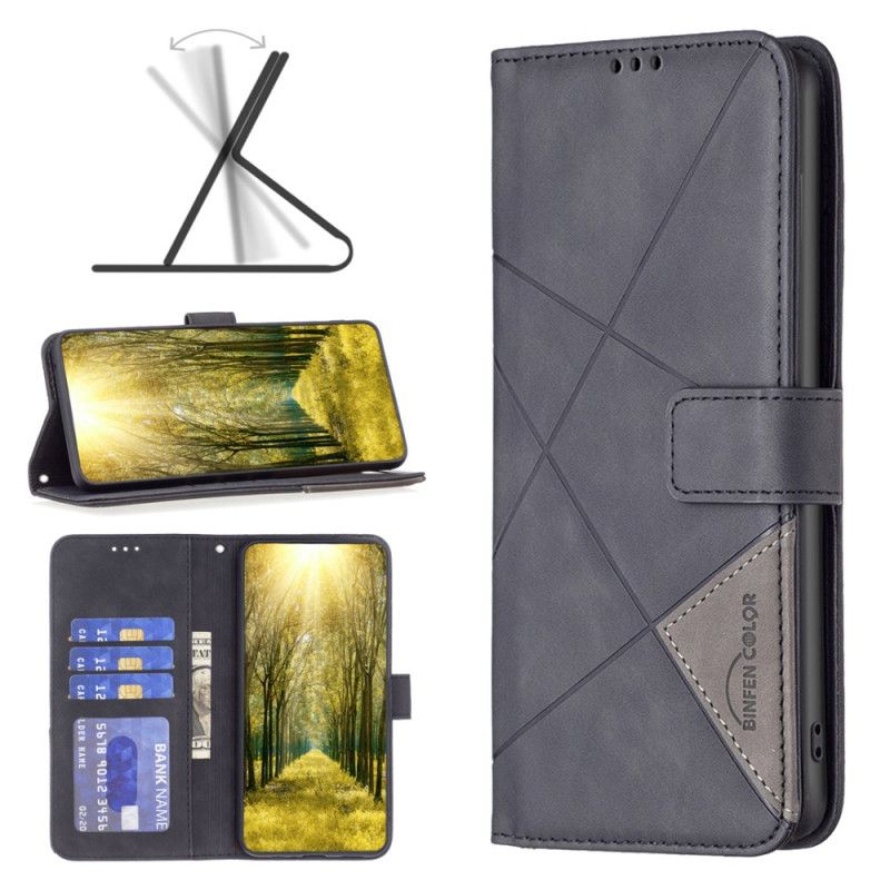 Etui Folio Xiaomi Redmi Note 15 5g Geometryczny Kolor Binfen