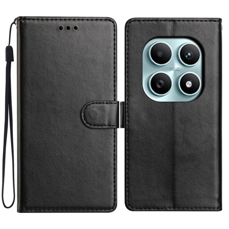 Etui Folio Xiaomi Redmi Note 15 5g Gładka Etui Ochronne