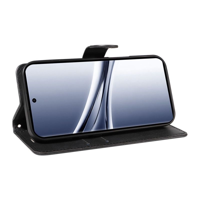 Etui Folio Xiaomi Redmi Note 15 5g Gładki Efekt Skóry Etui Ochronne