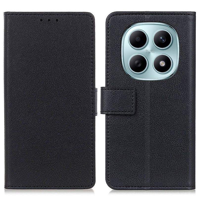 Etui Folio Xiaomi Redmi Note 15 5g Klasyczna Skóra Syntetyczna