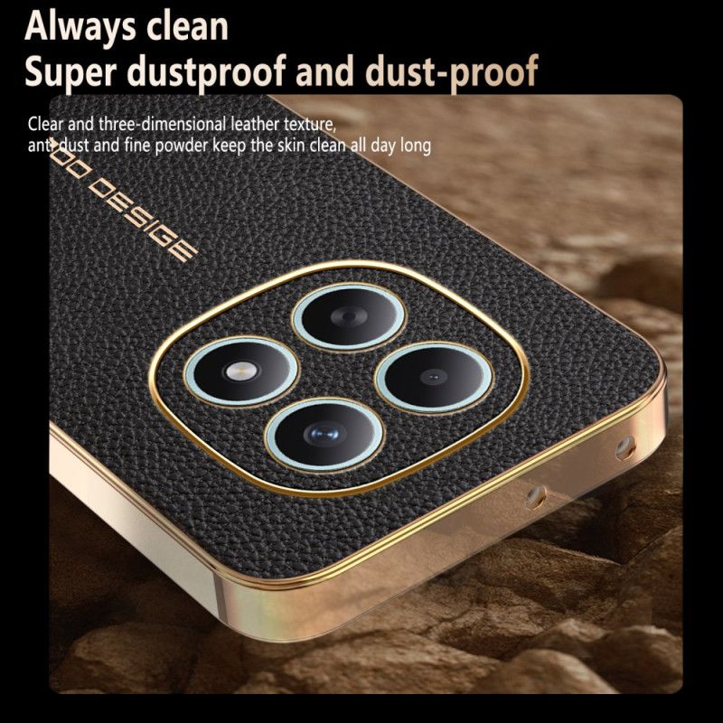 Etui Xiaomi Redmi Note 15 5g Odporna Na Zarysowania Faktura Liczi