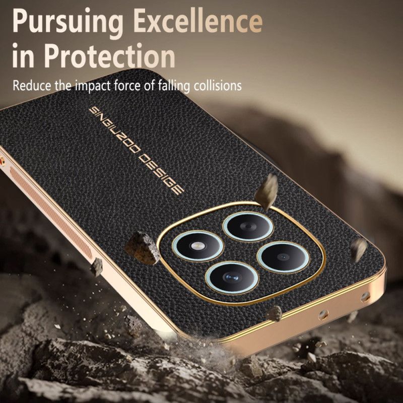 Etui Xiaomi Redmi Note 15 5g Odporna Na Zarysowania Faktura Liczi