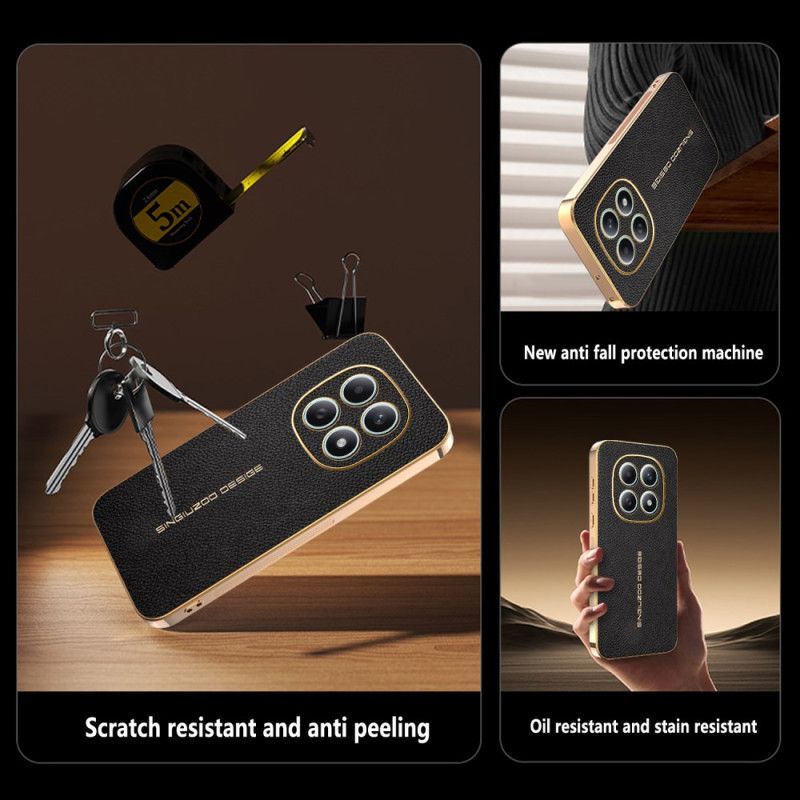 Etui Xiaomi Redmi Note 15 5g Odporna Na Zarysowania Faktura Liczi