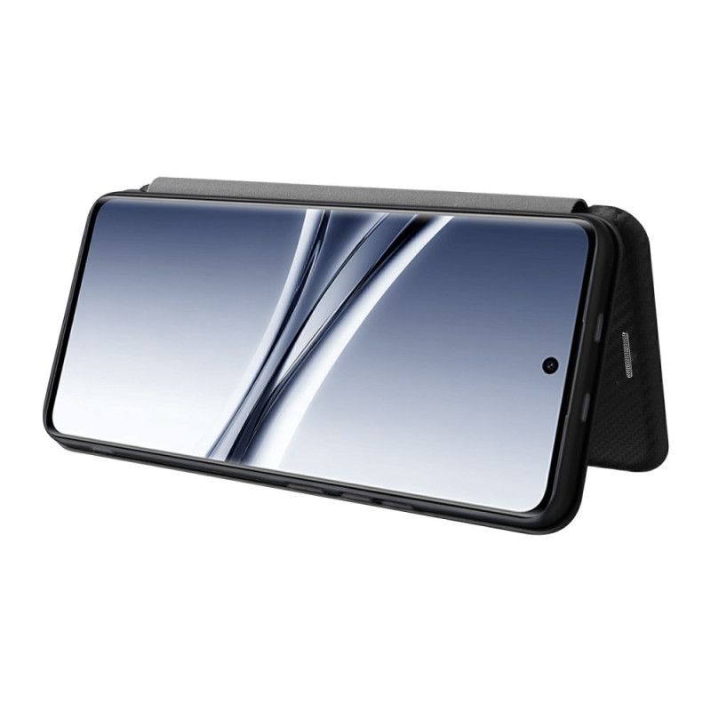 Flip Kotelot Do Xiaomi Redmi Note 15 5g Odporna Na Wstrząsy Faktura Włókna Węglowego