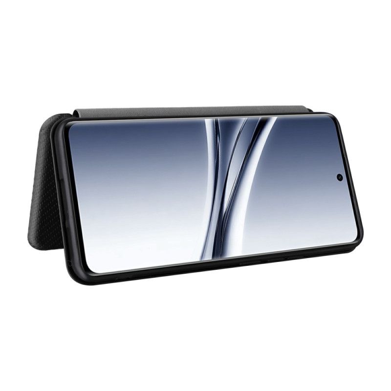 Flip Kotelot Do Xiaomi Redmi Note 15 5g Odporna Na Wstrząsy Faktura Włókna Węglowego