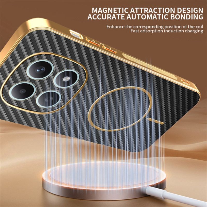 Futerały Xiaomi Redmi Note 15 5g Etui Na Telefon Tekstura Włókna Węglowego