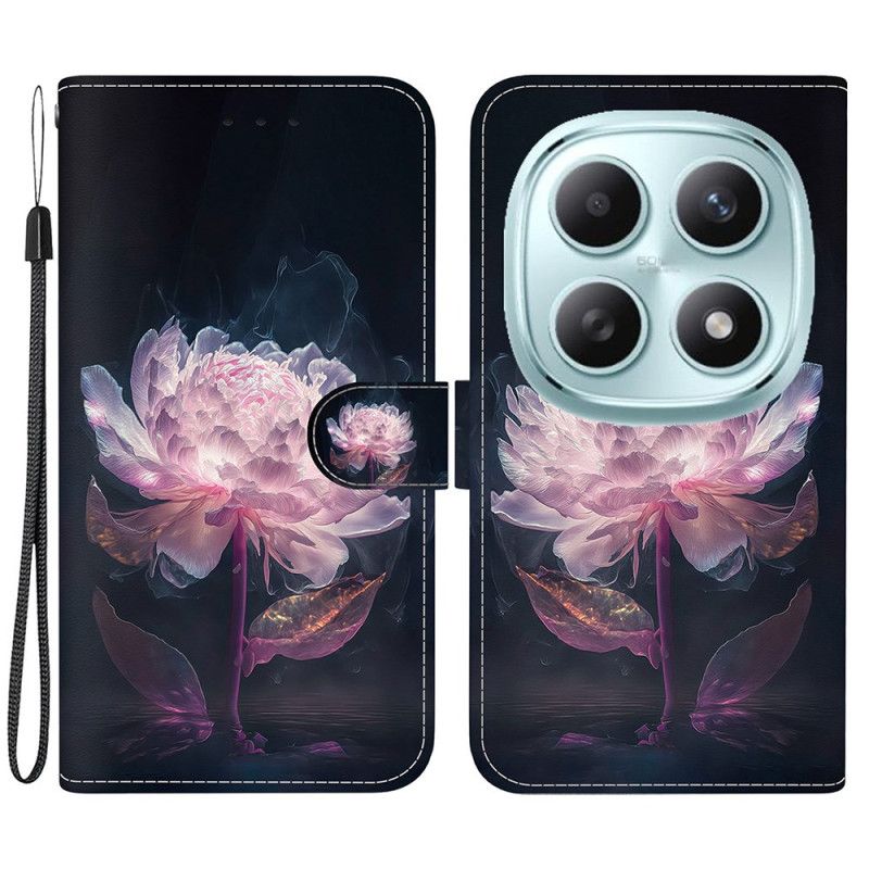 Obudowa Xiaomi Redmi Note 15 5g Etui Na Telefon Fioletowa Piwonia