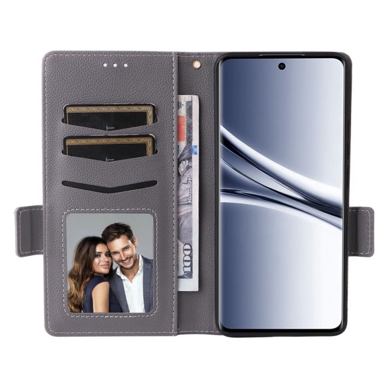 Obudowa Xiaomi Redmi Note 15 5g Etui Na Telefon Teksturowana Liczi Z Paskiem