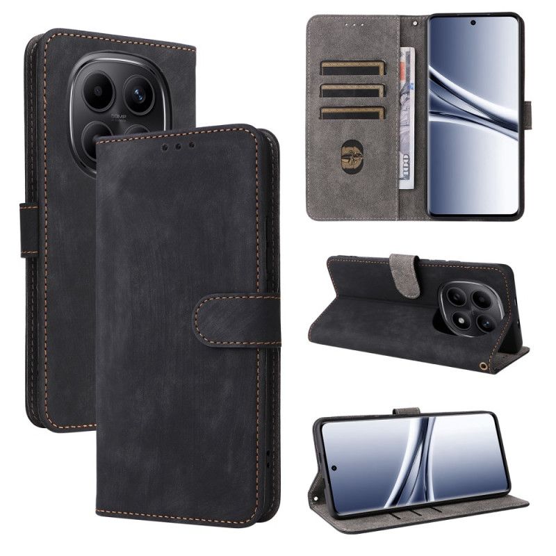 Skórzany Futerał Xiaomi Redmi Note 15 5g Etui Na Telefon Blokada Rfid