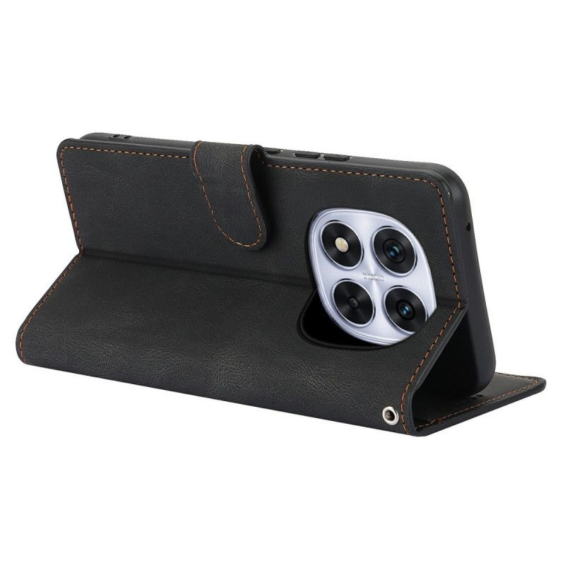 Skórzany Futerał Xiaomi Redmi Note 15 5g Etui Na Telefon Efekt Retro Zamszu