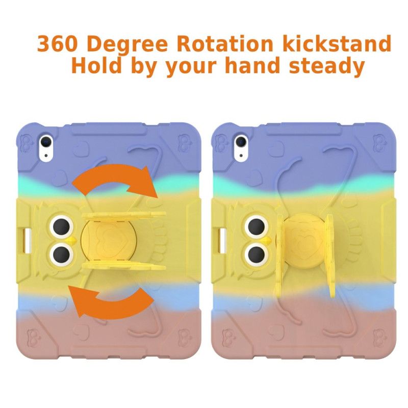 Etui Do iPad (2025) Obrotowa Podstawka Dla Dzieci W Kształcie Motyla Gradientowego