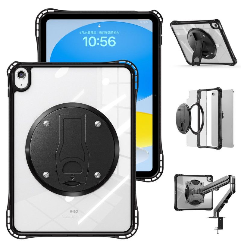 Etui Do iPad (2025) Przezroczysta Zintegrowana Podstawka