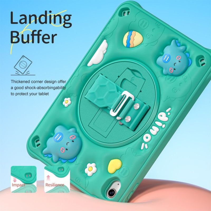 Etui Do iPad (2025) Uchwyt I Podstawka Dla Dzieci W Kształcie Dinozaura