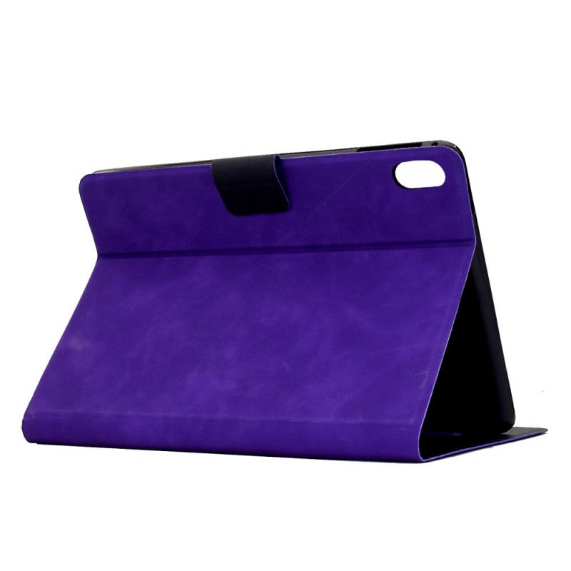 Etui Folio Do iPad (2025) Efekt Skóry Retro