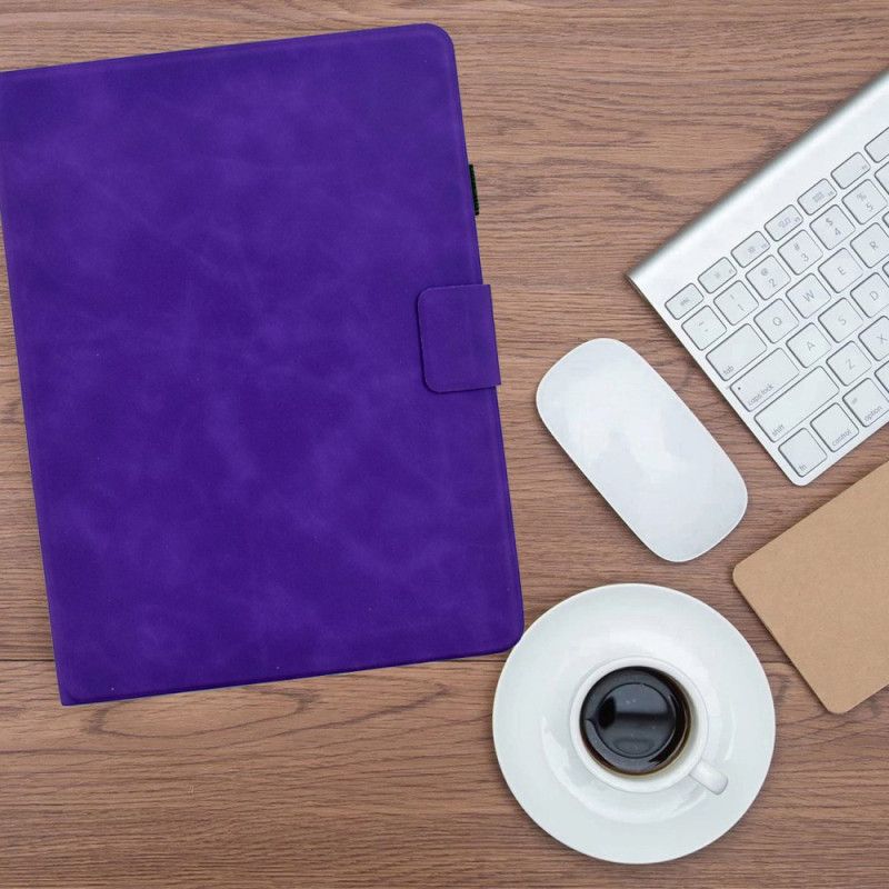 Etui Folio Do iPad (2025) Efekt Skóry Retro