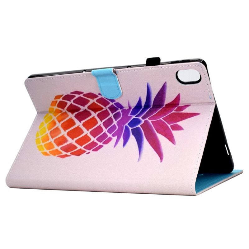 Etui Folio Do iPad (2025) Kolorowy Ananas