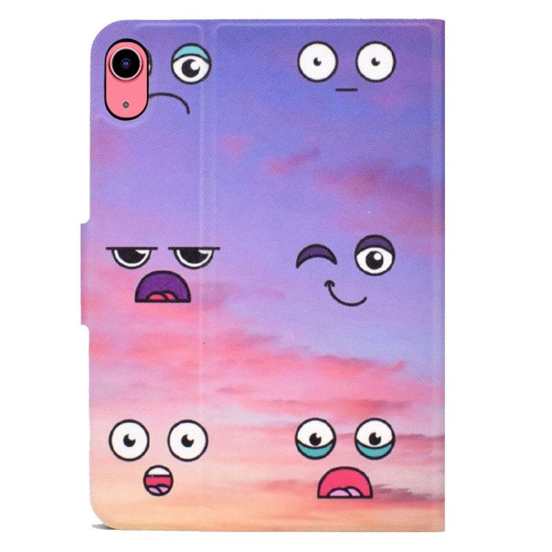 Etui Folio Do iPad (2025) Zabawny Twarze
