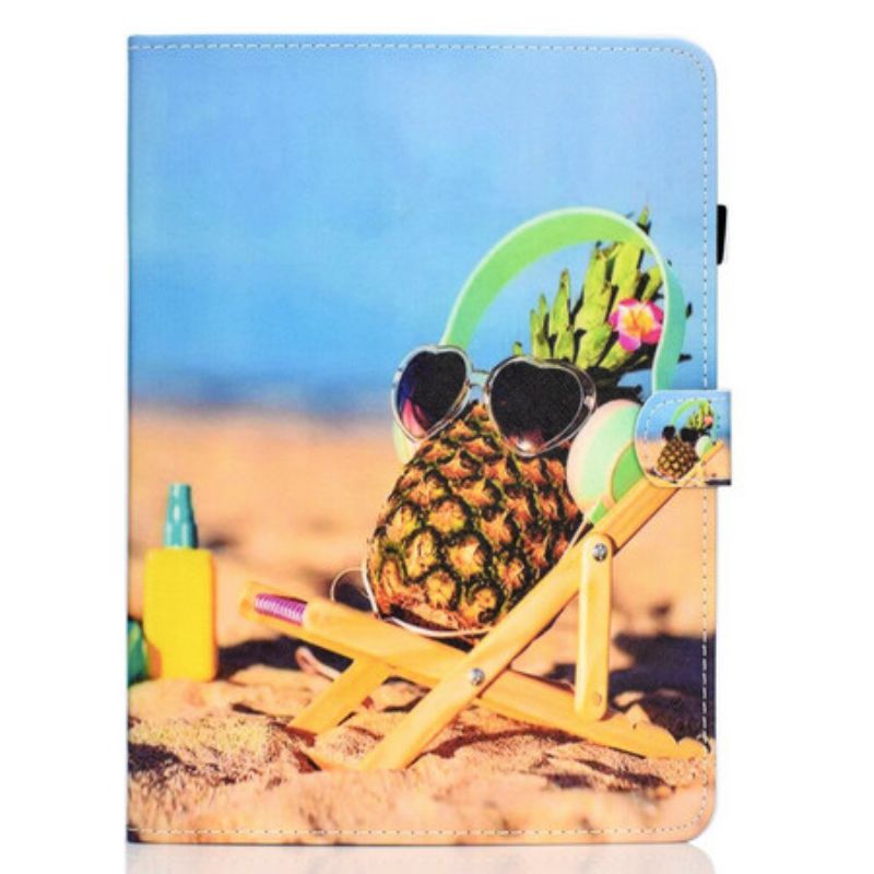 Etui Folio iPad (2025) Ananas Plażowy