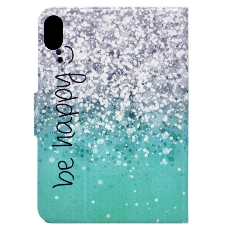 Etui Folio iPad (2025) Bądź Szczęśliwy