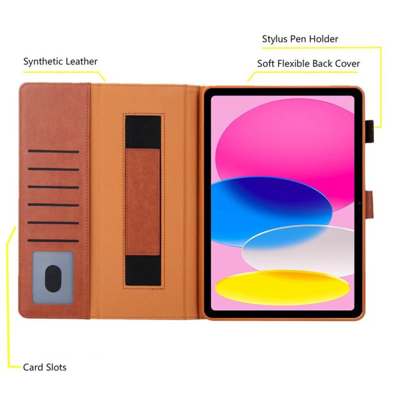 Etui Folio iPad (2025) Cekiny Ze Srebrnym Zapięciem Etui Ochronne