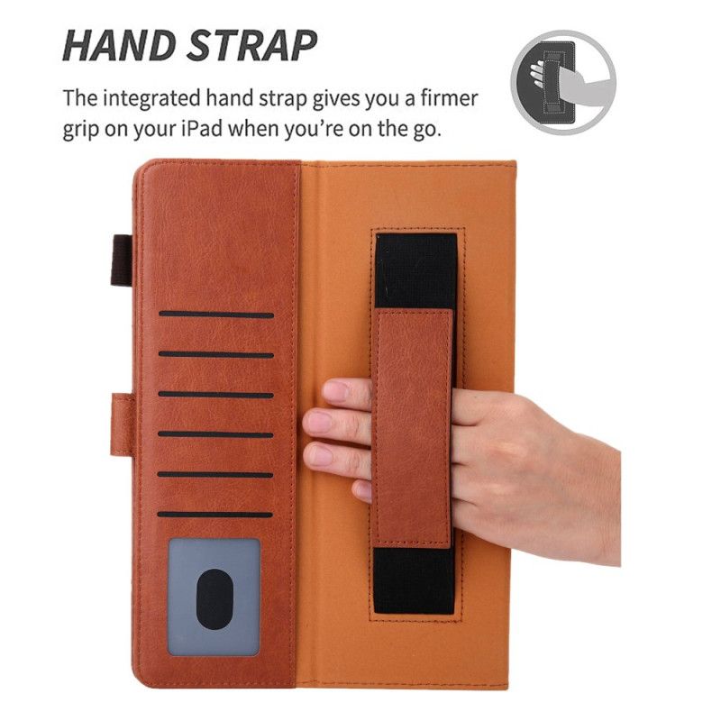 Etui Folio iPad (2025) Cekiny Ze Srebrnym Zapięciem Etui Ochronne