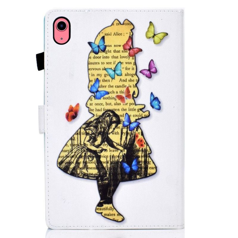 Etui Folio iPad (2025) Dziewczyna Motyl Etui Ochronne