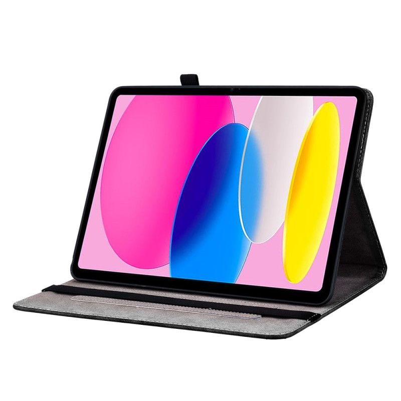 Etui iPad (2025) Biała Orchidea Etui Ochronne