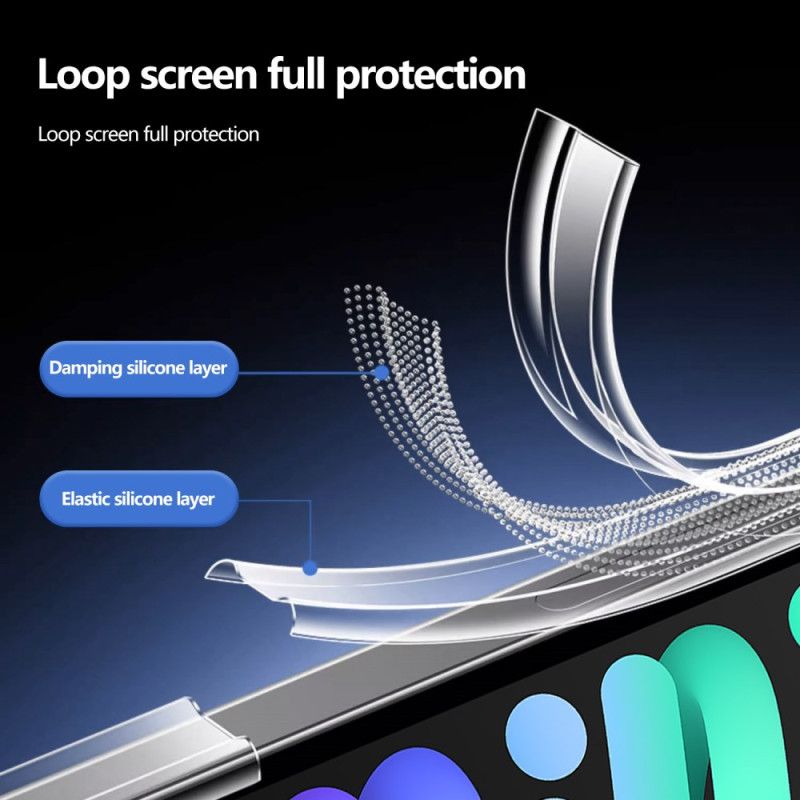 Etui iPad (2025) Przezroczysty Uchwyt Na Rysik Etui Ochronne