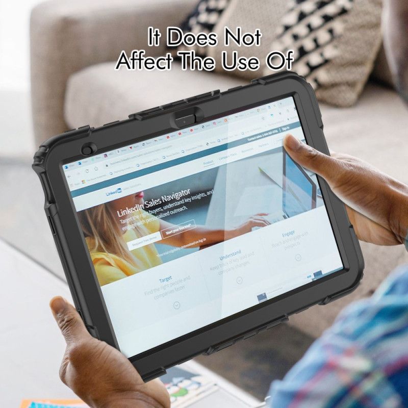 Etui iPad (2025) Wytrzymałe Z Uchwytem I Podstawką