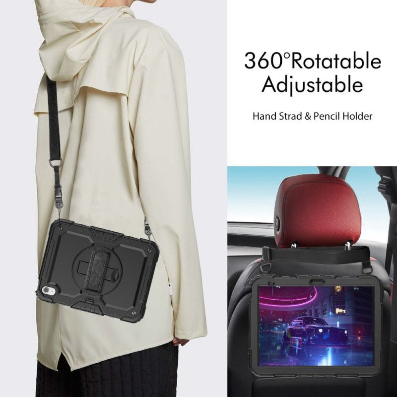 Etui iPad (2025) Wytrzymałe Z Uchwytem I Podstawką