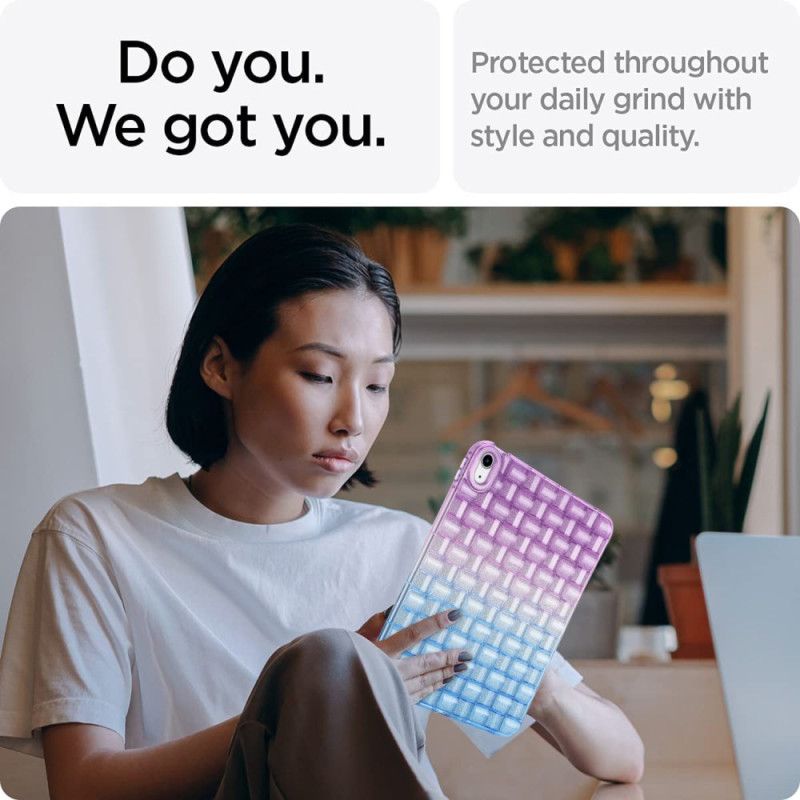 Etui iPad (2025) Wzór Pleciony