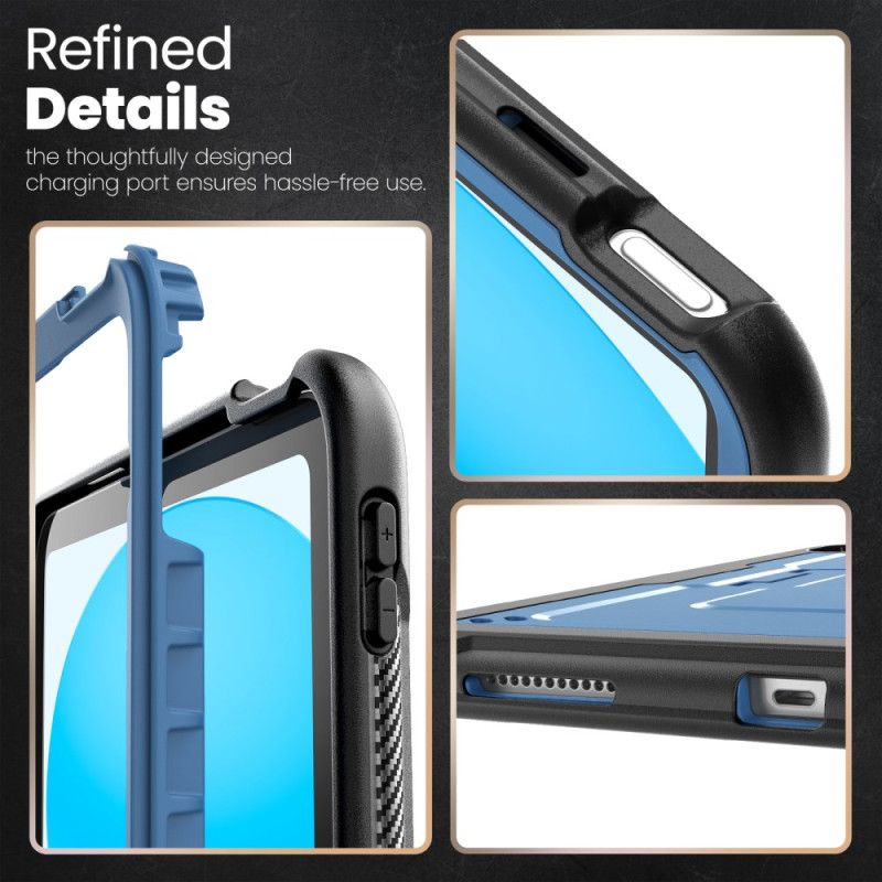 Etui iPad (2025) Zintegrowana Podstawka I Pasek