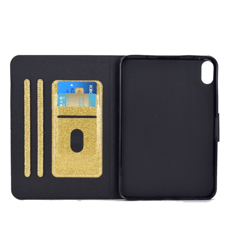 Skórzany Futerał iPad (2025) Etui Na Telefon Cekiny