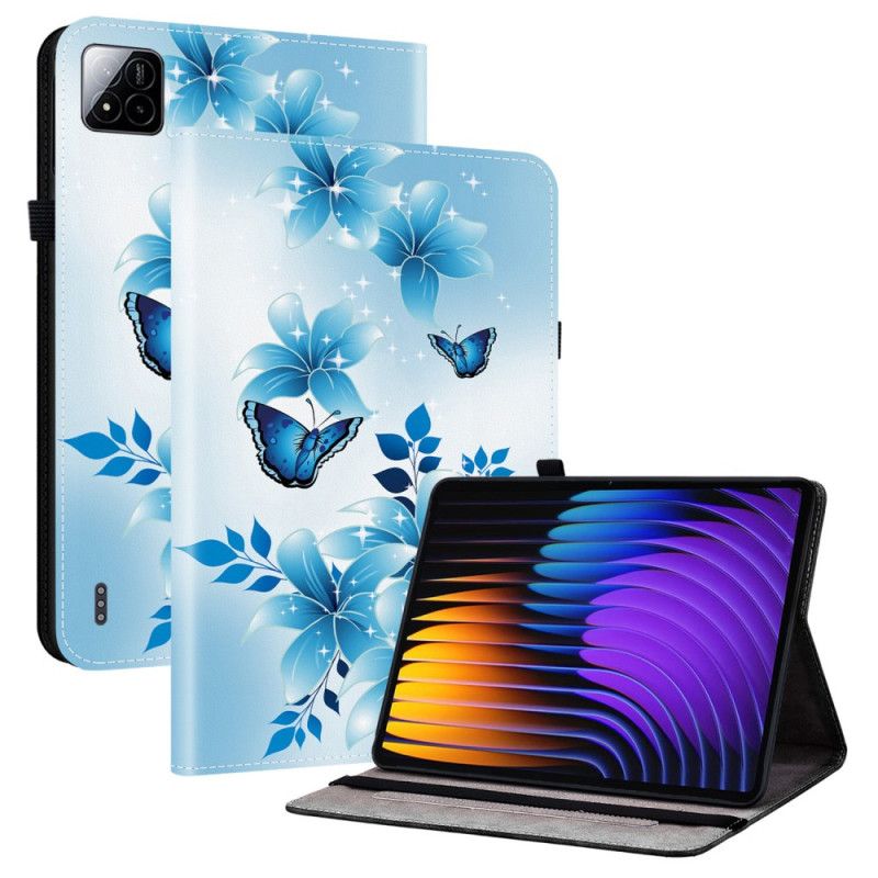 Case Xiaomi Pad 7 / 7 Pro Etui Na Telefon Niebieskie Dekoracje