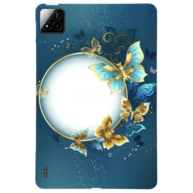 Etui Do Xiaomi Pad 7 / 7 Pro Wianek Z Motylami