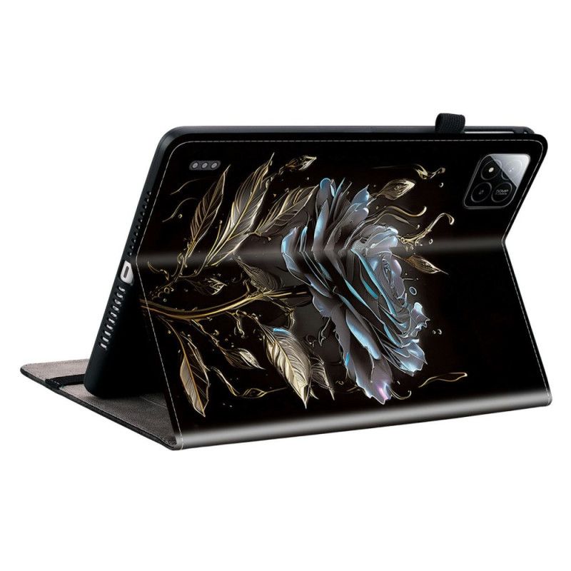 Etui Folio Xiaomi Pad 7 / 7 Pro CZarna Róża Etui Ochronne