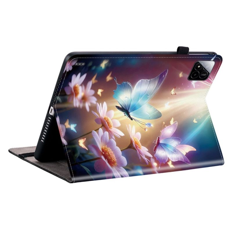 Etui Folio Xiaomi Pad 7 / 7 Pro Świecące Motyle Etui Ochronne