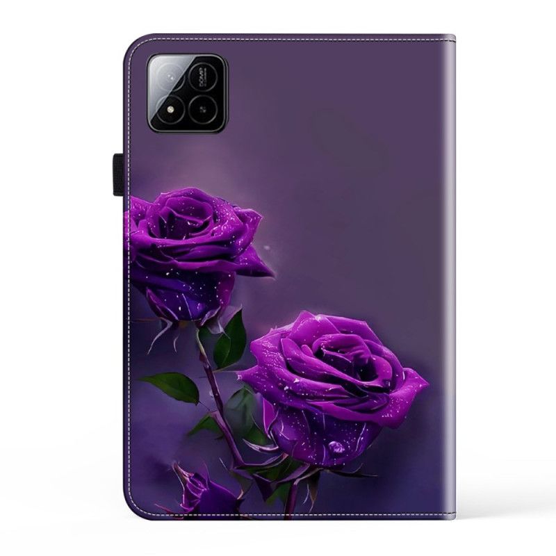 Etui Xiaomi Pad 7 / 7 Pro Etui Na Telefon Fioletowe Róże