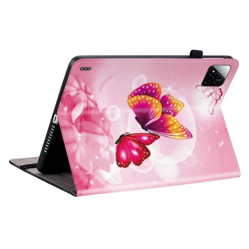 Etui Xiaomi Pad 7 / 7 Pro Różowe Dekoracje