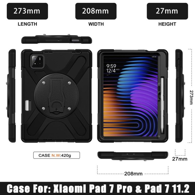 Futerały Xiaomi Pad 7 / 7 Pro Etui Na Telefon Obrotowy Uchwyt