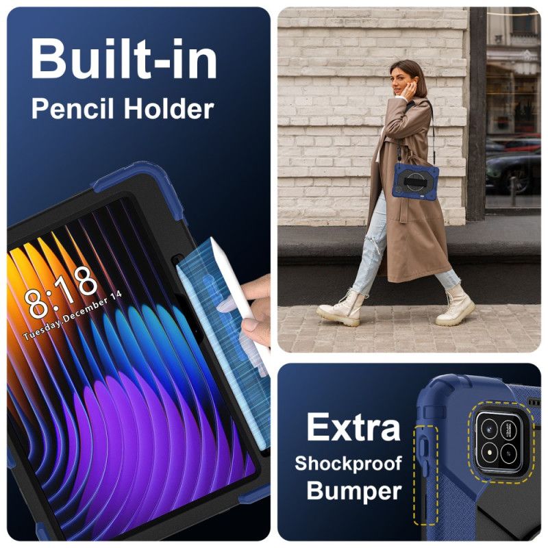 Futerały Xiaomi Pad 7 / 7 Pro Etui Na Telefon Pełna Ochrona Z Paskiem Na Ramię