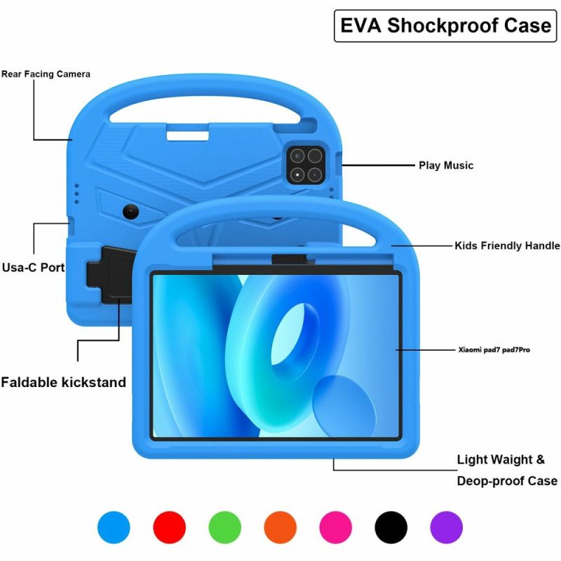 Futerały Xiaomi Pad 7 / 7 Pro Etui Na Telefon Stojak I Uchwyt W Stylu Wróbla