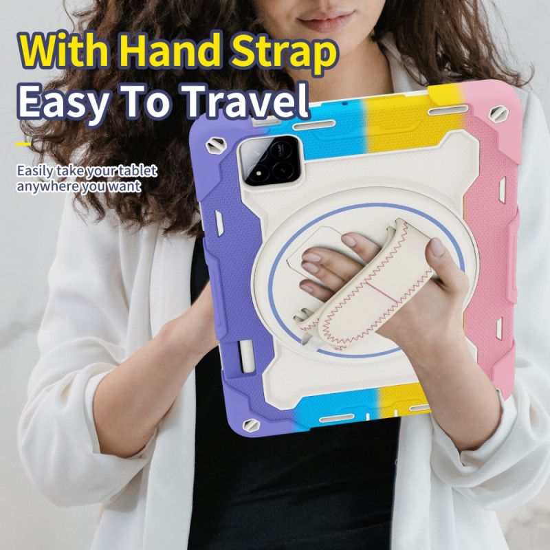 Futerały Xiaomi Pad 7 / 7 Pro Etui Na Telefon Ultraodporne Z Paskiem I Podstawką