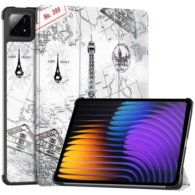 Xiaomi Pad 7 / 7 Pro Wieża Eiffla W Stylu Vintage