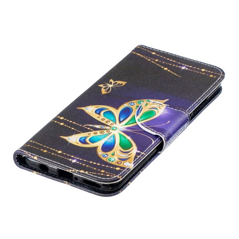 Etui Folio Huawei P30 Lite Magiczny Motyl Etui Ochronne