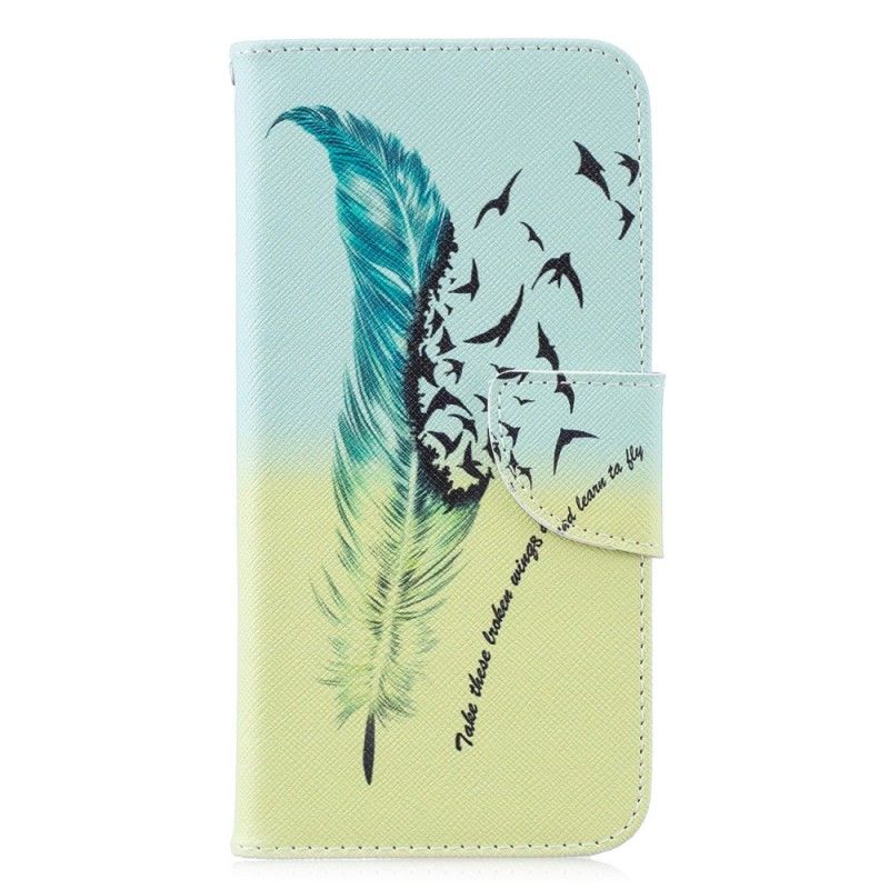 Etui Folio Huawei P30 Lite Naucz Się Latać Etui Ochronne