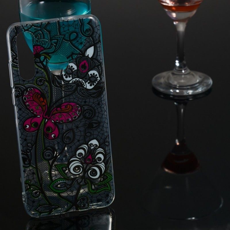 Etui Huawei P30 Lite Motyl I Koronka